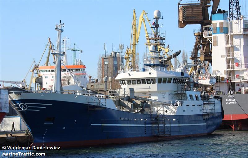 rockall (Fishing Vessel) - IMO 9182320, MMSI 273615300, Call Sign UBDX3 under the flag of Russia