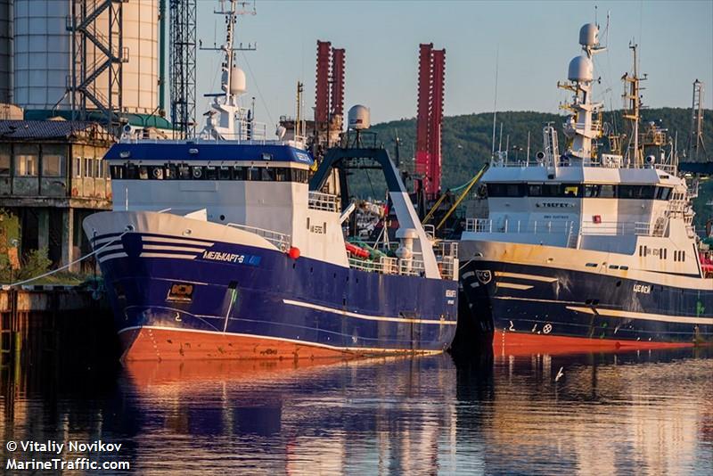 melkart-6 (Fishing Vessel) - IMO 8704834, MMSI 273619300, Call Sign UBDX4 under the flag of Russia