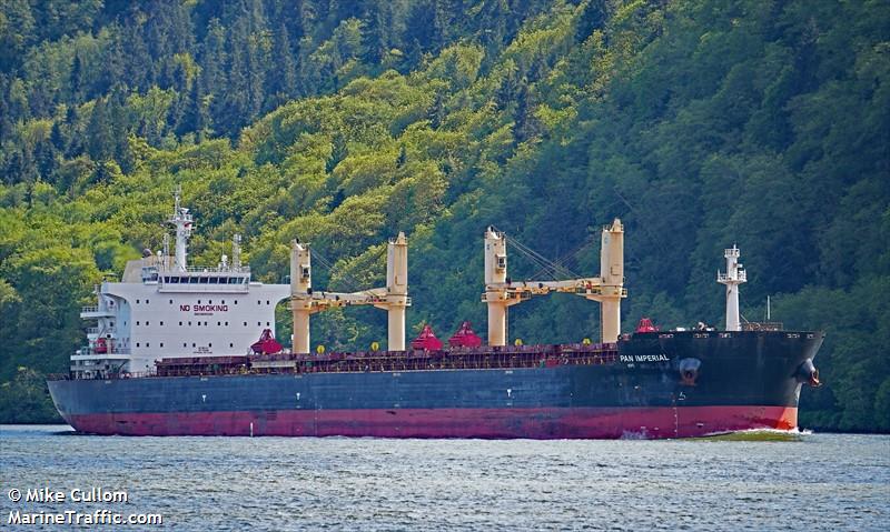 pan imperial (Bulk Carrier) - IMO 9699361, MMSI 352001187, Call Sign 3E3447 under the flag of Panama