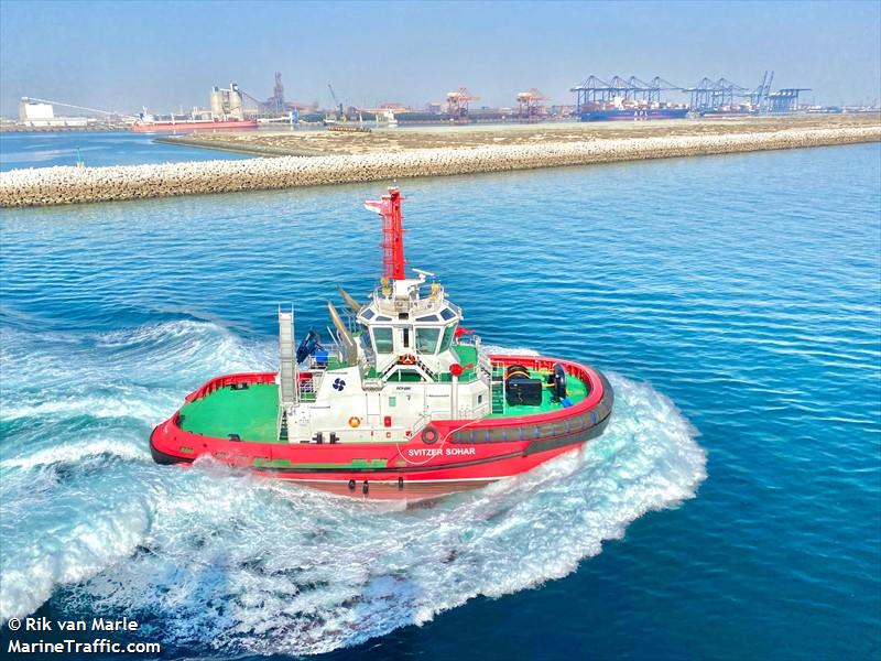 svitzer sohar (Tug) - IMO 9844320, MMSI 461001042, Call Sign A4FA9 under the flag of Oman