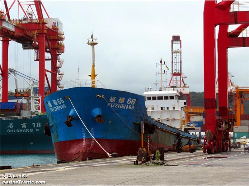 fu zhen 66 (-) - IMO , MMSI 671256100, Call Sign 5VHS5 under the flag of Togolese Rep