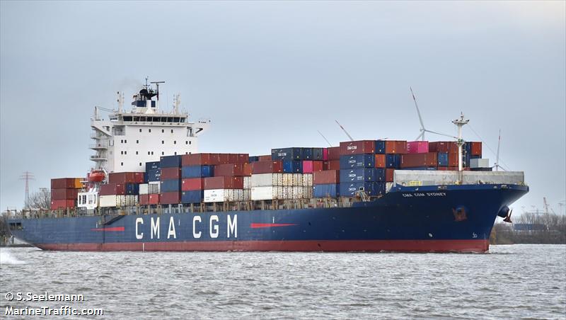 cma cgm sydney (Container Ship) - IMO 9315953, MMSI 229699000, Call Sign 9HA5567 under the flag of Malta