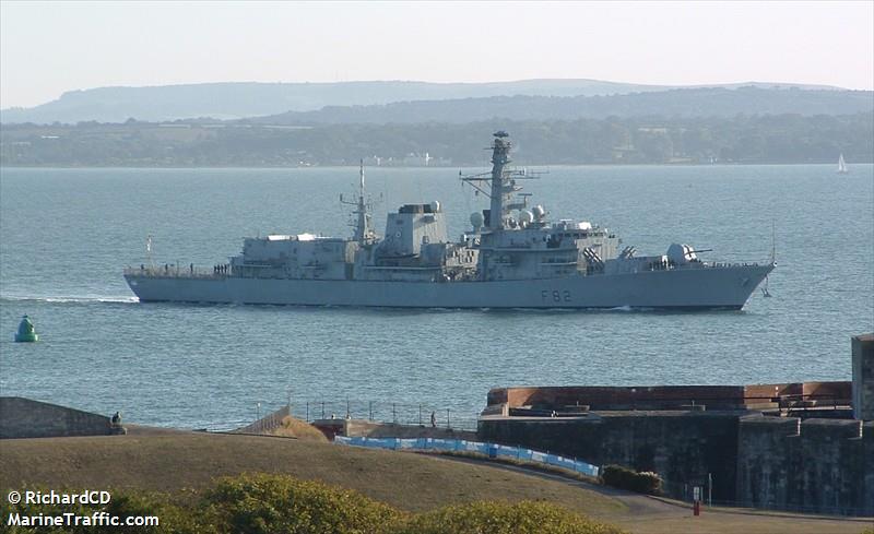 hms somerset (Military ops) - IMO 8949680, MMSI 234635000 under the flag of United Kingdom (UK)