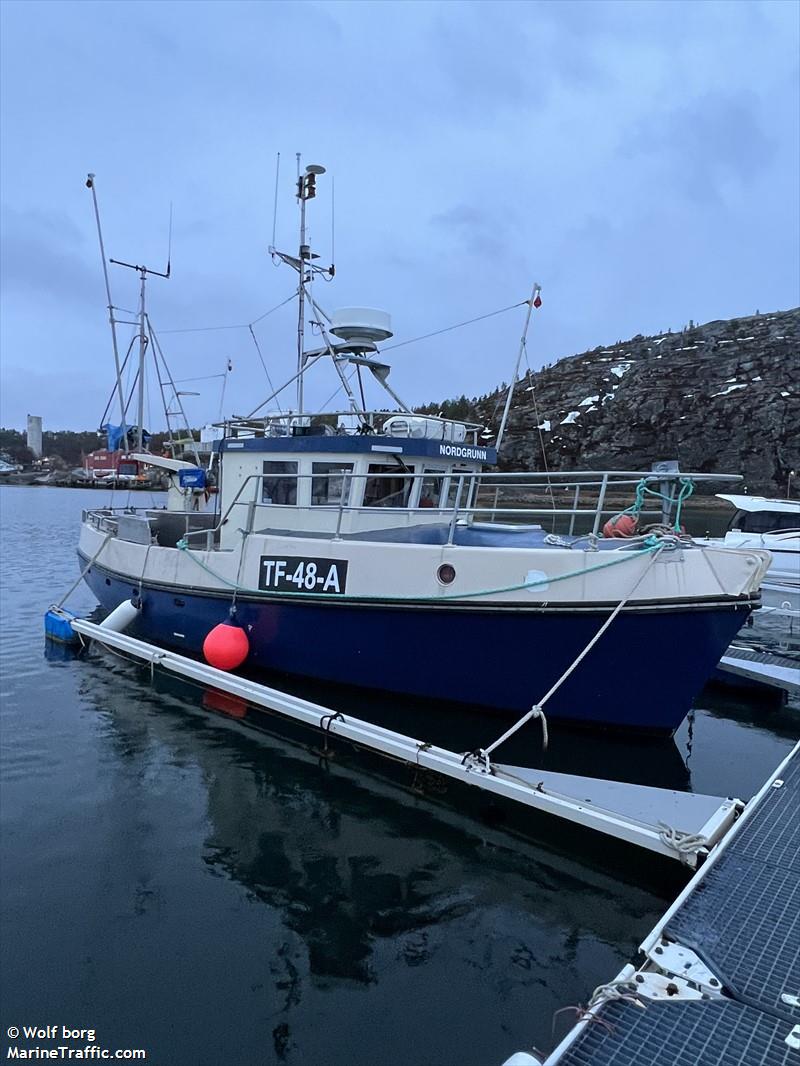 nordgrunn (Fishing vessel) - IMO , MMSI 257052600, Call Sign LF5224 under the flag of Norway