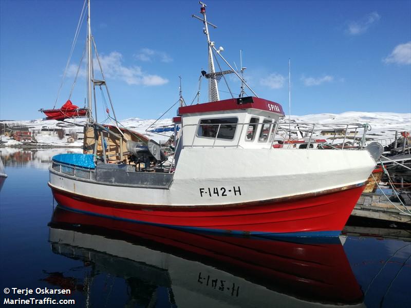 spira (Fishing vessel) - IMO , MMSI 257073200, Call Sign LF6472 under the flag of Norway