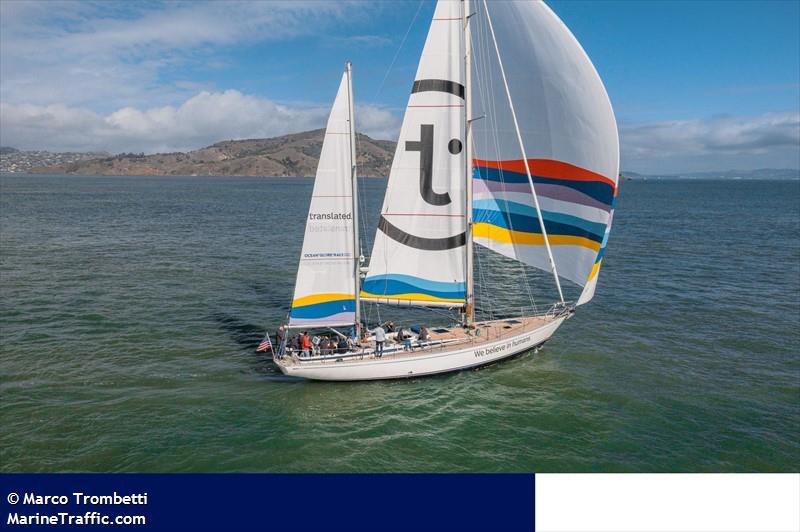 translated 9 u.s. (Sailing vessel) - IMO , MMSI 367093090, Call Sign WDE4644 under the flag of United States (USA)