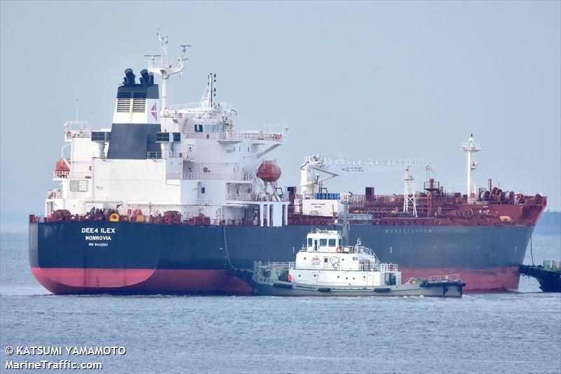 dee4 ilex (Chemical/Oil Products Tanker) - IMO 9922093, MMSI 636021359, Call Sign 5LDO6 under the flag of Liberia