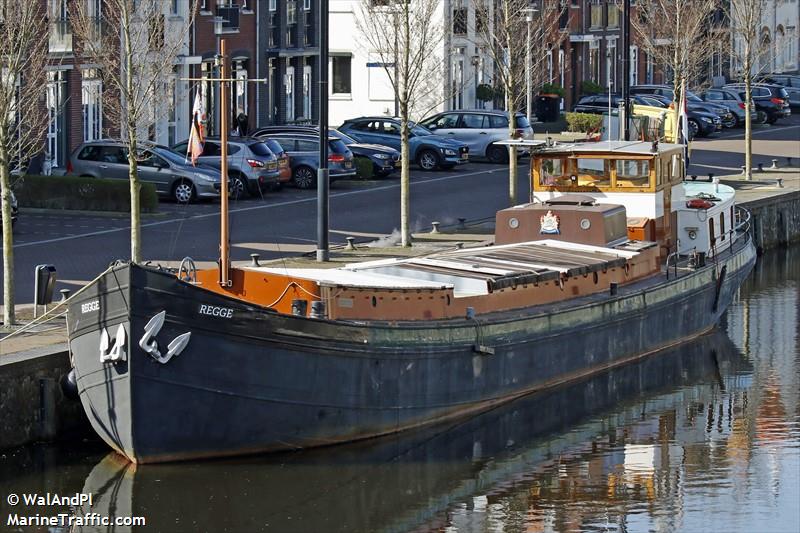 regge (Pleasure craft) - IMO , MMSI 244730069, Call Sign PD6151 under the flag of Netherlands