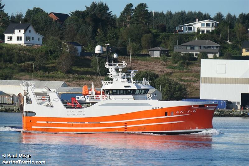 havfjord (Fishing Vessel) - IMO 9897860, MMSI 259007700, Call Sign LGOO under the flag of Norway