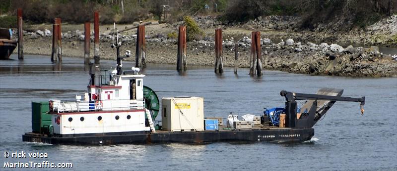 georgia transporter (Cargo ship) - IMO , MMSI 316003011, Call Sign CFA2909 under the flag of Canada