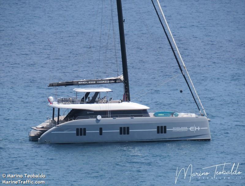 endless horizon (Sailing vessel) - IMO , MMSI 378113556 under the flag of British Virgin Islands