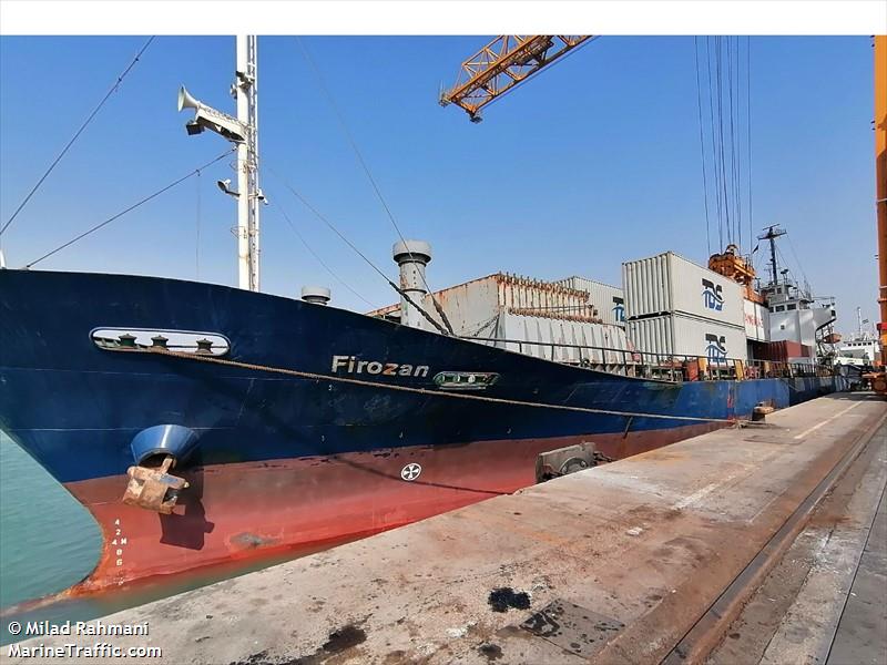 firouzan (General Cargo Ship) - IMO , MMSI 422045400