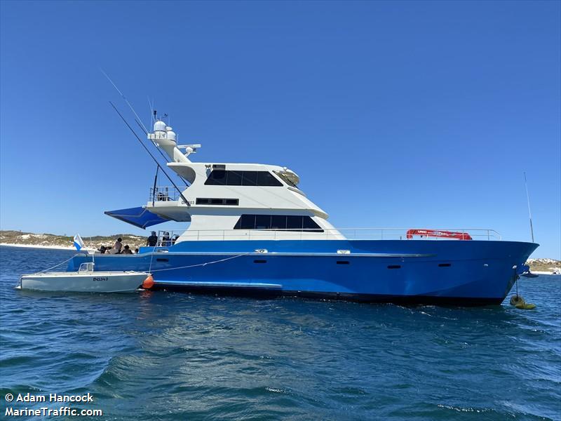 bluebone (Pleasure craft) - IMO , MMSI 503129150, Call Sign DP303 under the flag of Australia