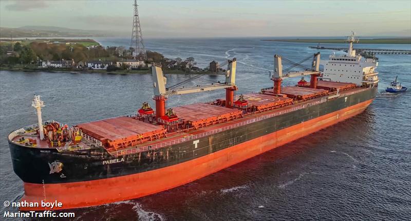 pabela (Bulk Carrier) - IMO 9468126, MMSI 636093079, Call Sign 5LEO2 under the flag of Liberia