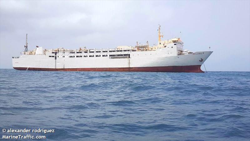 nelore (Livestock Carrier) - IMO 7615309, MMSI 671090100, Call Sign 5VHA2 under the flag of Togolese Rep