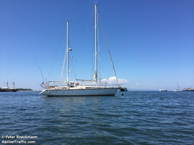 ginger (Sailing vessel) - IMO , MMSI 218028000, Call Sign GINGER under the flag of Germany
