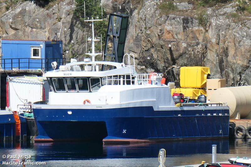 nuen (Resolution 18 ship) - IMO , MMSI 257555800, Call Sign LG8012 under the flag of Norway