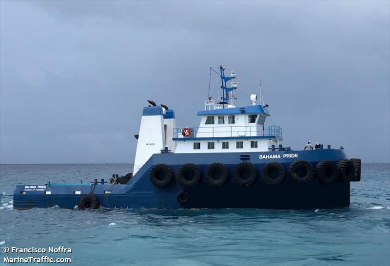 v. i. pride (Offshore Tug/Supply Ship) - IMO 7717717, MMSI 334383000, Call Sign HQLS2 under the flag of Honduras