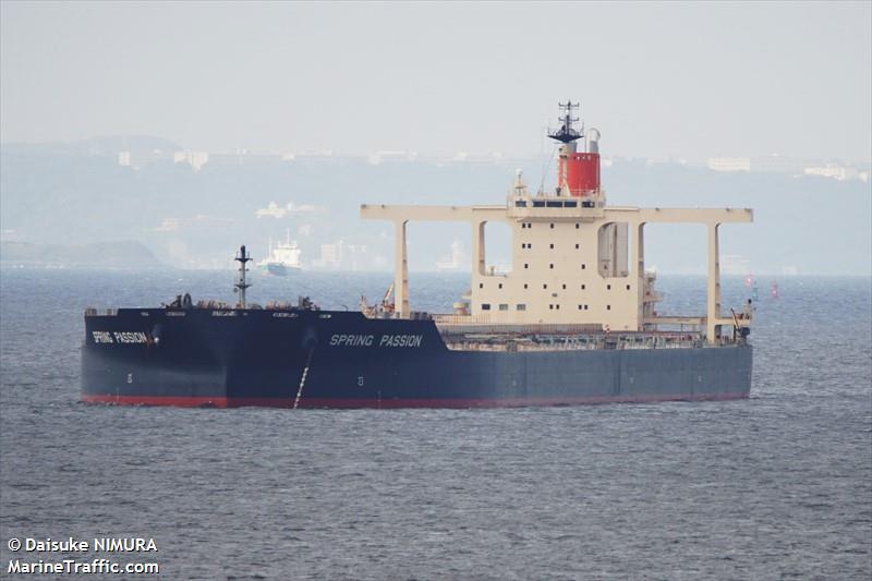 spring passion (Bulk Carrier) - IMO 9770593, MMSI 431745000, Call Sign 7KLN under the flag of Japan