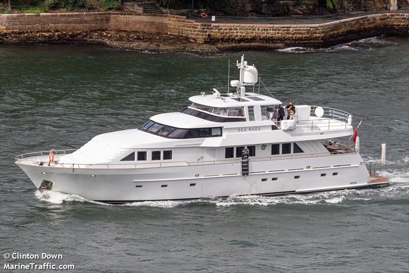 sea raes (Pleasure craft) - IMO , MMSI 503125520, Call Sign 459783 under the flag of Australia