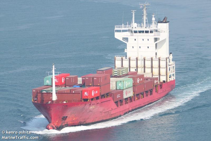 harbour horizon (Container Ship) - IMO 9242613, MMSI 533170729, Call Sign 9WUY7 under the flag of Malaysia