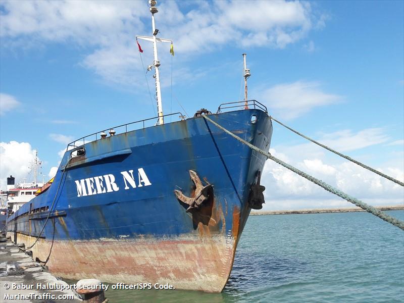 meer na (General Cargo Ship) - IMO 8841357, MMSI 631010056, Call Sign 3COBN under the flag of Equatorial Guinea