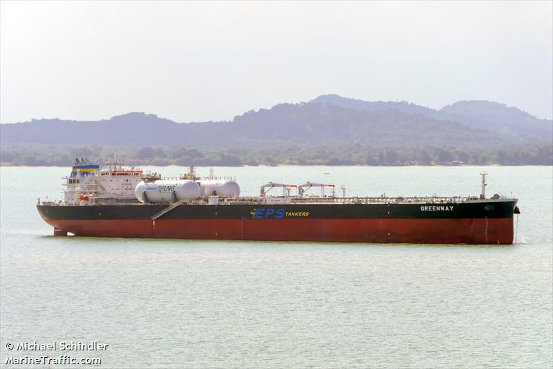 greenway (Crude Oil Tanker) - IMO 9900796, MMSI 636021145, Call Sign 5LCN3 under the flag of Liberia