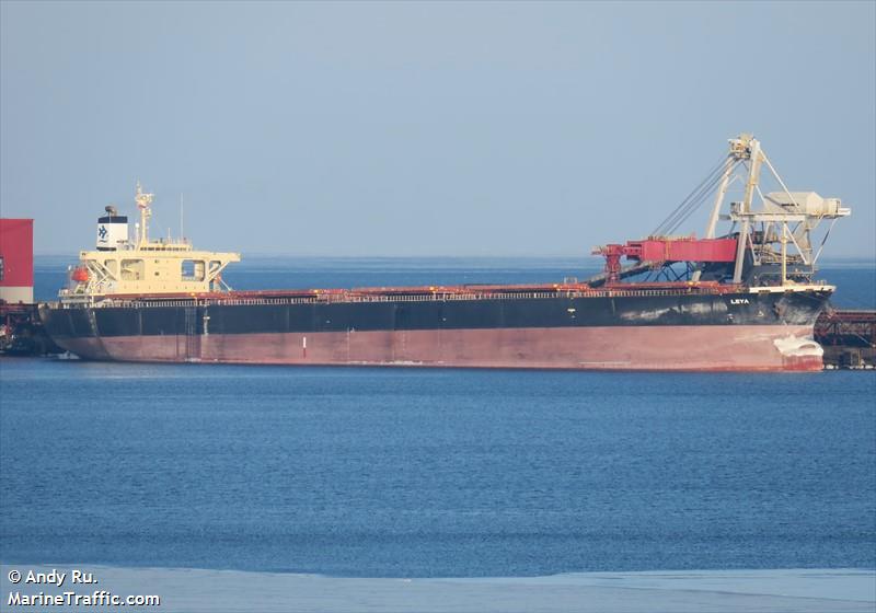 leya (Bulk Carrier) - IMO 9272864, MMSI 636021604, Call Sign 5LET9 under the flag of Liberia