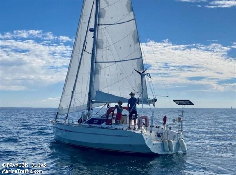 meggy ii (Sailing vessel) - IMO , MMSI 227773590, Call Sign FGF9572 under the flag of France