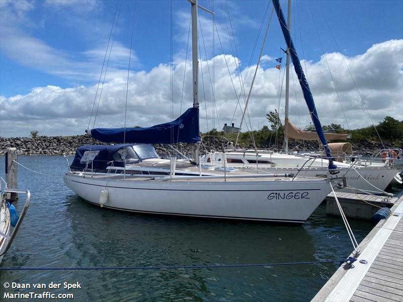 ginger (Pleasure craft) - IMO , MMSI 244139485, Call Sign PF8508 under the flag of Netherlands