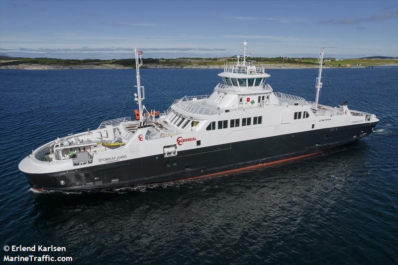 stokkafjord (Passenger/Ro-Ro Cargo Ship) - IMO 9895496, MMSI 258007770, Call Sign LGCQ under the flag of Norway