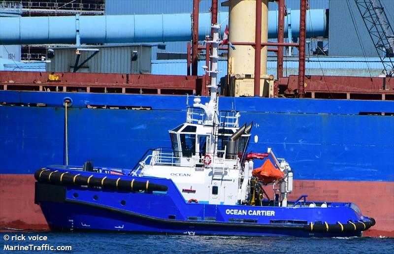 ocean cartier (Tug) - IMO 9892119, MMSI 316048473 under the flag of Canada