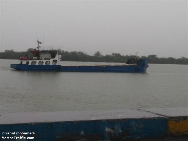 jaber (General Cargo Ship) - IMO 8746844, MMSI 422411000, Call Sign 9BDN under the flag of Iran