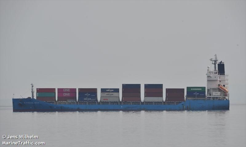 x-press moy (Container Ship) - IMO 9629419, MMSI 563155100, Call Sign 9V7939 under the flag of Singapore