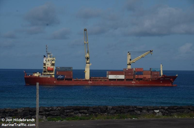 uafl athens (General Cargo Ship) - IMO 9393527, MMSI 636093080, Call Sign 5LEO3 under the flag of Liberia