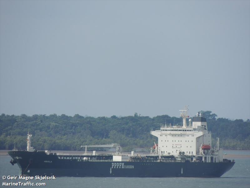 abiola (Oil Products Tanker) - IMO 8619431, MMSI 657995000, Call Sign 5NXG2 under the flag of Nigeria