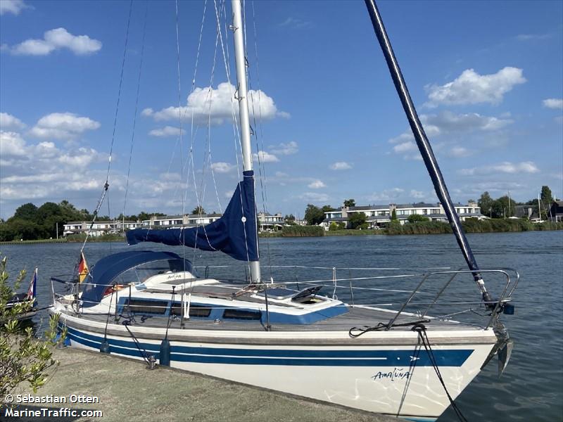 amaluna (Sailing vessel) - IMO , MMSI 211748380, Call Sign DJ9069 under the flag of Germany