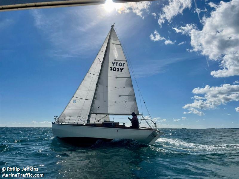 cherete (Sailing vessel) - IMO , MMSI 235100365, Call Sign 2GTI5 under the flag of United Kingdom (UK)