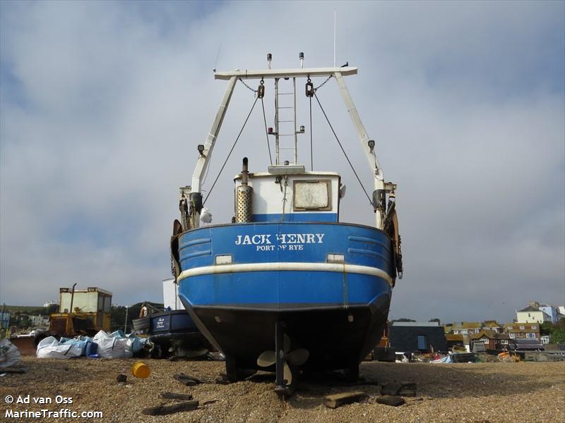 jack henry (Fishing vessel) - IMO , MMSI 235107608, Call Sign 2HYE9 under the flag of United Kingdom (UK)