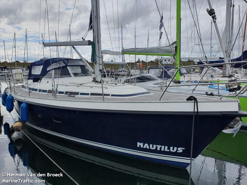 nautilus (Sailing vessel) - IMO , MMSI 244377550, Call Sign PI5747 under the flag of Netherlands