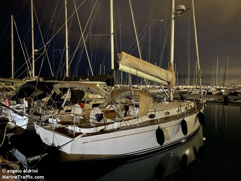 lady matilde (Sailing vessel) - IMO , MMSI 247034810, Call Sign IM5964 under the flag of Italy