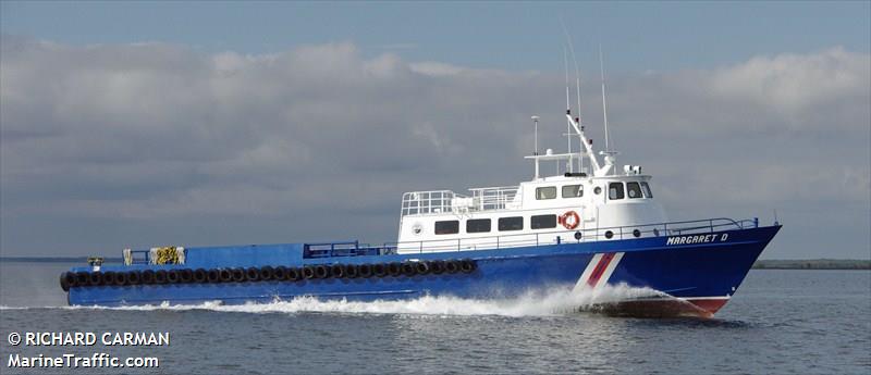 margaret d (HSC) - IMO , MMSI 366664660, Call Sign WDI3226 under the flag of United States (USA)
