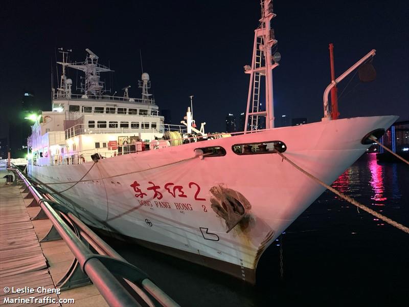 r.v dong fang hong 2 (Research Vessel) - IMO 8887947, MMSI 412977000, Call Sign BBRF under the flag of China