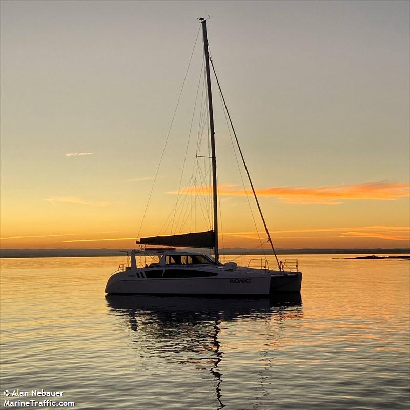 pleiades (Sailing vessel) - IMO , MMSI 503083510, Call Sign P7 under the flag of Australia