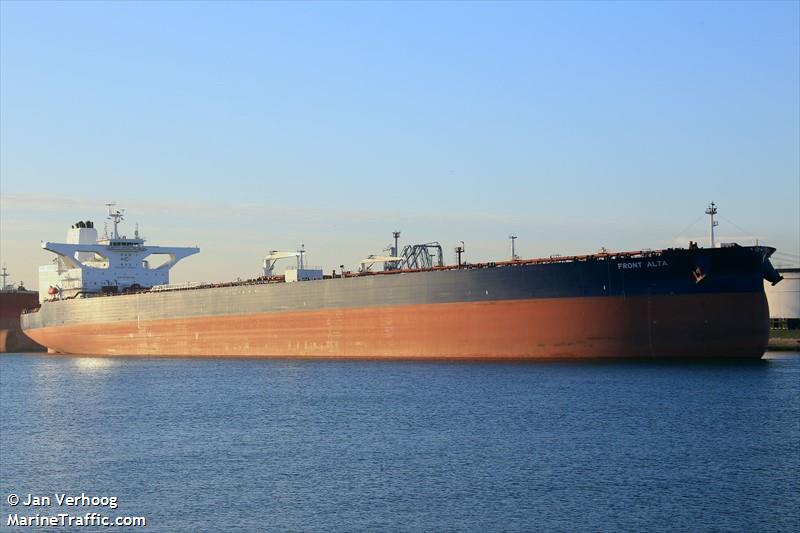 front alta (Crude Oil Tanker) - IMO 9920772, MMSI 538009638, Call Sign V7A4984 under the flag of Marshall Islands