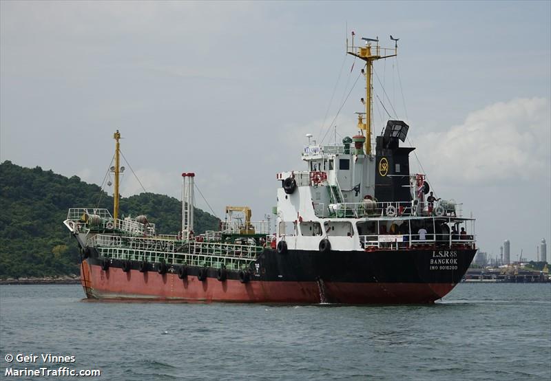 l.s.r.88 (Bunkering Tanker) - IMO 9016260, MMSI 567000414, Call Sign HSB4826 under the flag of Thailand