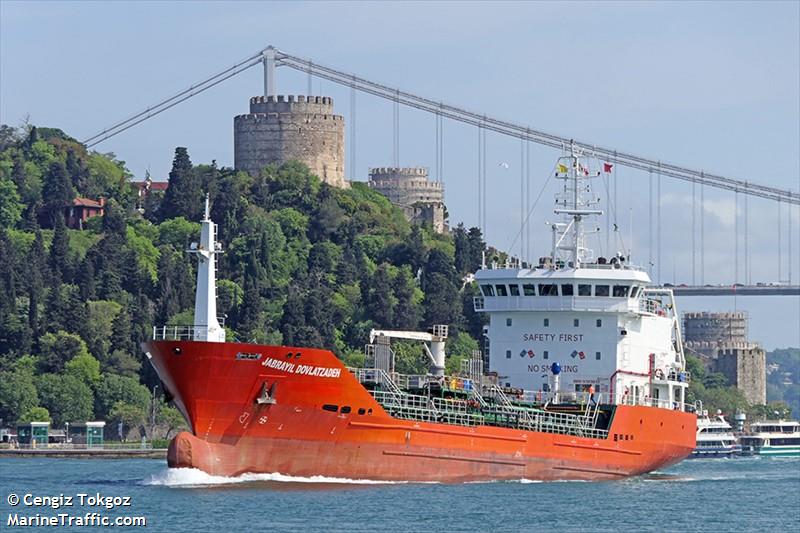 jabrayil dovlatzadeh (Chemical/Oil Products Tanker) - IMO 9383613, MMSI 636021705, Call Sign 5LFH6 under the flag of Liberia