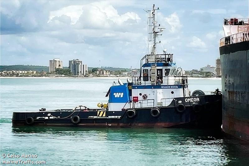 omega (Tug) - IMO 9083770, MMSI 710028080, Call Sign PR7760 under the flag of Brazil