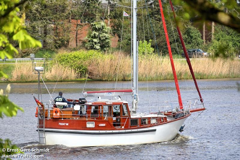 tarim2 (Sailing vessel) - IMO , MMSI 211181290, Call Sign DA2133 under the flag of Germany