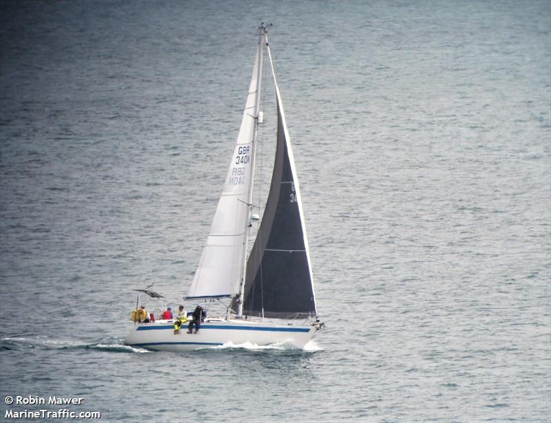 saphir (Sailing vessel) - IMO , MMSI 235117008, Call Sign 2JLV8 under the flag of United Kingdom (UK)